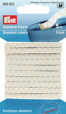 Prym Elastic White 5 mm