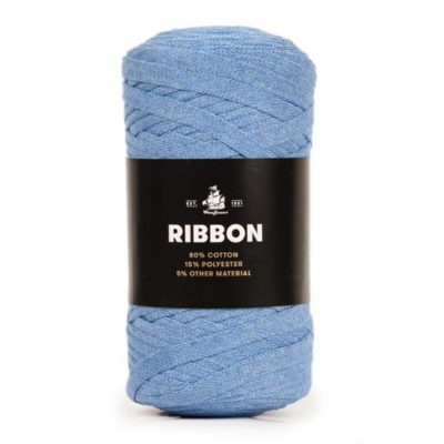Mayflower Ribbon 135 Lys jeans blå