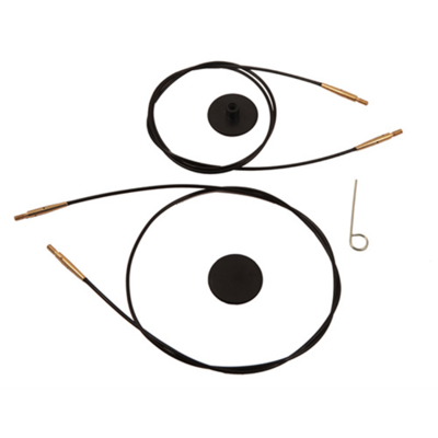 KnitPro Wire Black GOLD (40-150 cm)