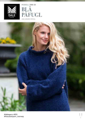 DG306-15 Sininen riikinkukko