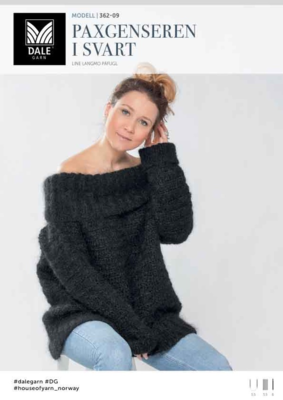 362-09 Pax-villapaita mustana