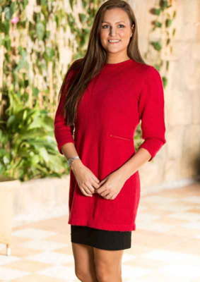 1631 neulottu kesämekko