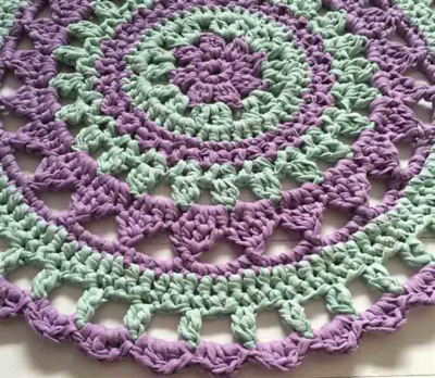 Island Rug Hoooked Zpagettissa (resepti englanniksi)