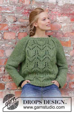 196-1 Miss Moss by DROPS Design