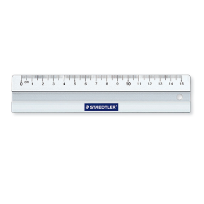 STAEDTLER aluminium lineal 15 cm