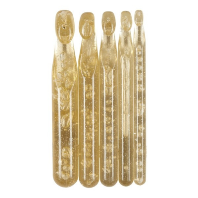 Virkkuukoukkusarja, Läpinäkyvä, Koko 12-25 mm, 5 kpl