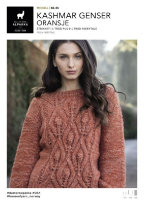 DSA66-01 Kashmar Oranssi villapaita