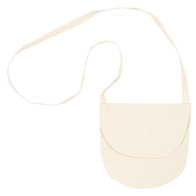 Skuldertaske Lys natur 15x14 cm