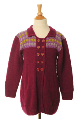 5073BC PigeJakke med bobler