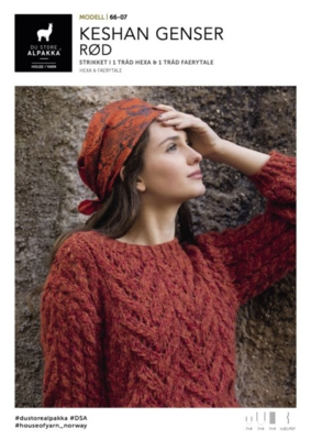 DSA66-07 Keshan Sweater Red