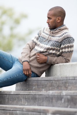 DSA70-06 Carl Sweater vaaleanruskea