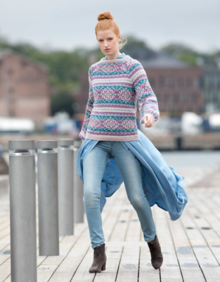 DSA70-08 Amalie Sweater vaaleanpunainen