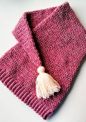 Virkattu joulupukin hattu