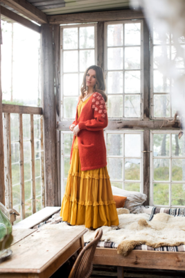 DG407-14 Apple Blossom terrakottatakki