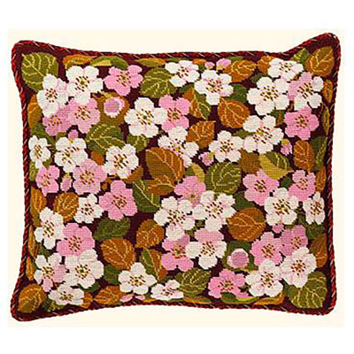 Broderikit Pude Æbleblomster