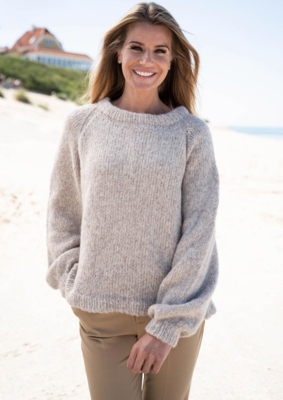 1819 Sweater med ballonærmer