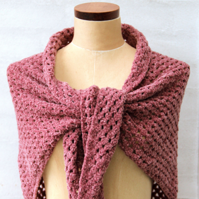 Go Handmade Granny Sjal Bohéme Velvet fine