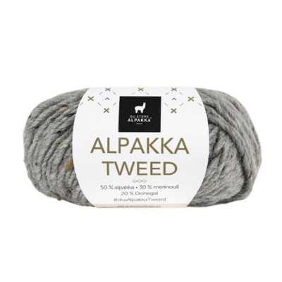 Du Store Alpakka Tweed 101 Harmaa