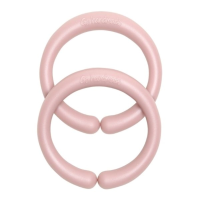 Go Handmade Ring Link 6 cm, 2 Stk. Gammelrosa