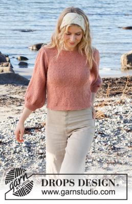 221-39 Copper Harbor Sweater by DROPS Design
