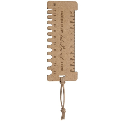 Go Handmade Puinen viivain