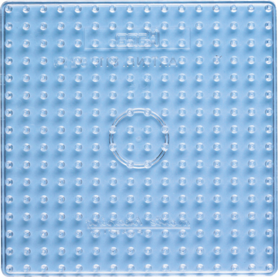 Hama maxi helmilevy, läpinäkyvä - Neliö 8214