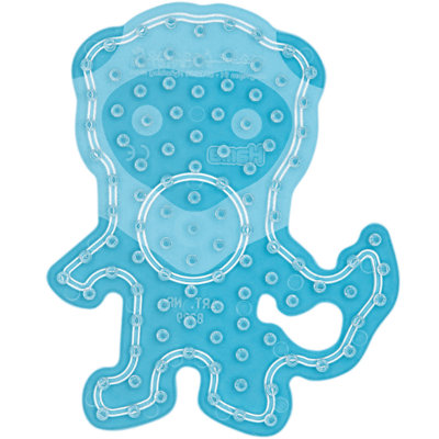 Hama maxi helmilevy, läpinäkyvä - Leijona 8229