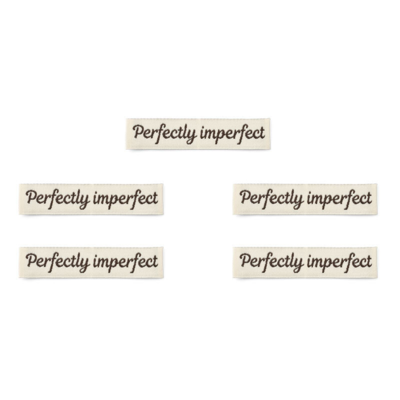 LindeHobby Perfectly Imperfect, Tunniste (7 cm x 1 cm)