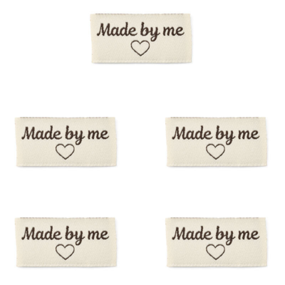 LindeHobby Made By Me -tunniste (4 cm x 2 cm)