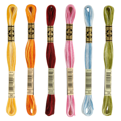 DMC Mouliné Spécial 25 Kirjontalanka, Väriä Vaihtava