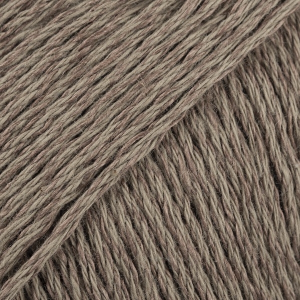 DROPS puuvilla-pellava 05 Ruskea (Uni colour)