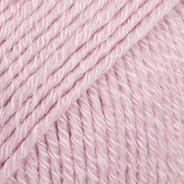 DROPS COTTON Merino 05 Pölyinen pinkki