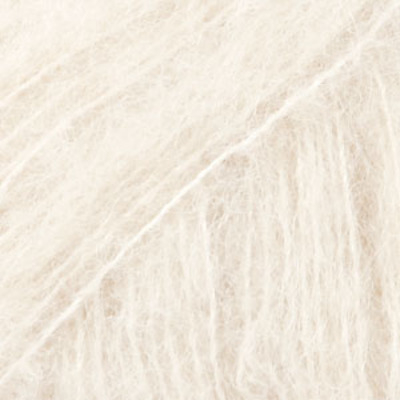 DROPS BRUSHED Alpaca Silk 01 Luonto (Uni colour)