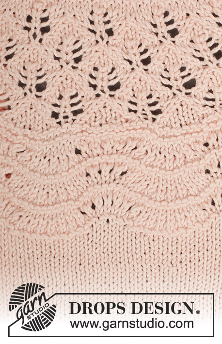 176-22 Aprikoosikerma DROPS Designilta