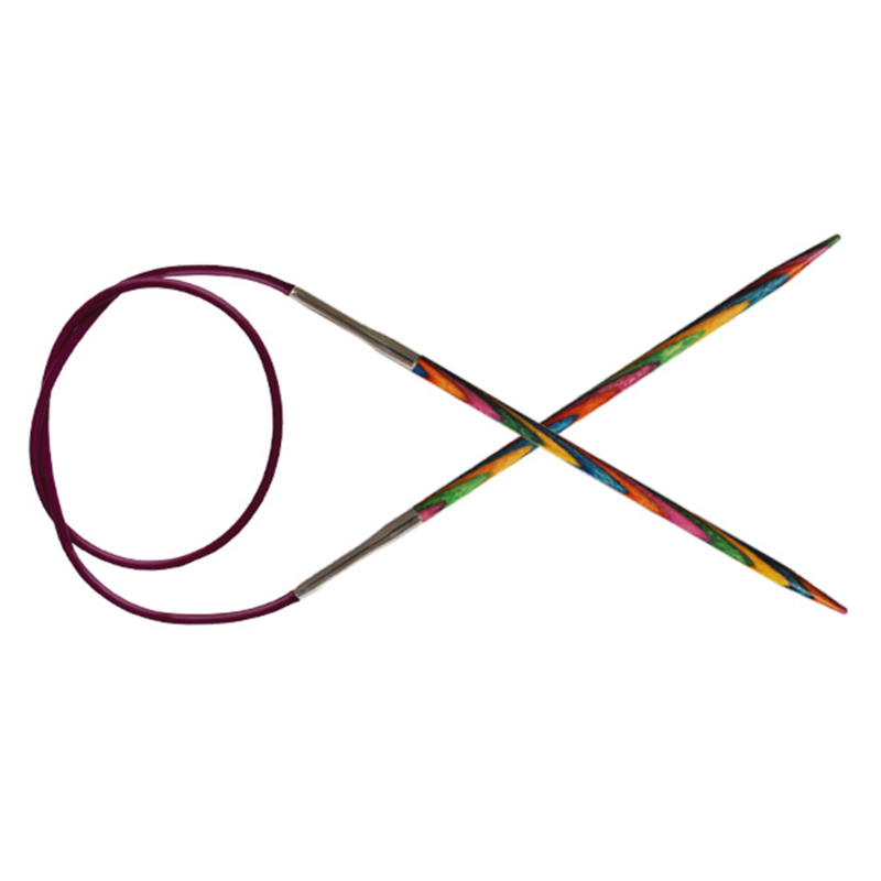 KnitPro Symphony FIXED Pyöreät tapit 100 cm (2-12,00 mm)