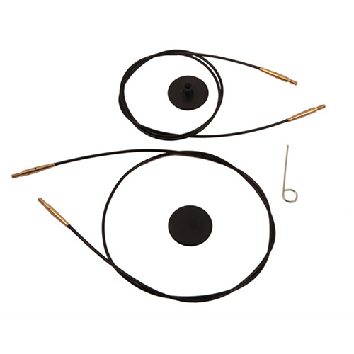 KnitPro Wire Black GOLD (40-150 cm)