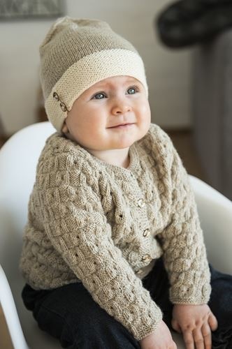 2015/7 TRØJE MED FIRKANTER I EASY CARE