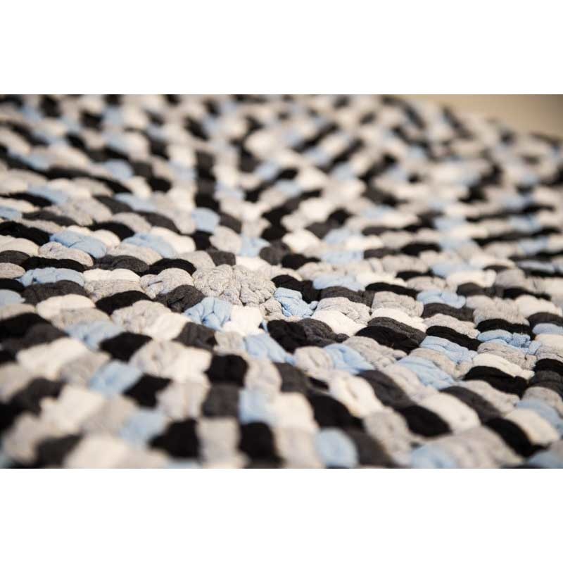 Moderni monivärinen Mayflower Ribbon -matto