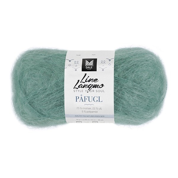 Dale Line Langmo Påfugl 7933 Lys søgrøn