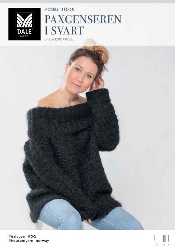 362-09 Pax-villapaita mustana