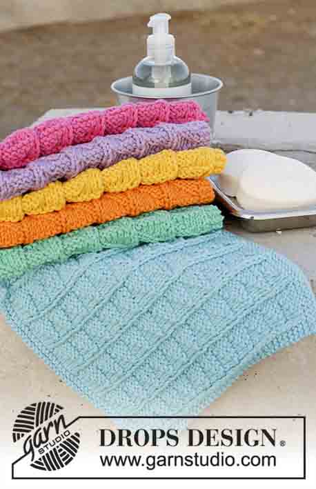 189-12 Rainbow Vohvelit DROPS Designilta