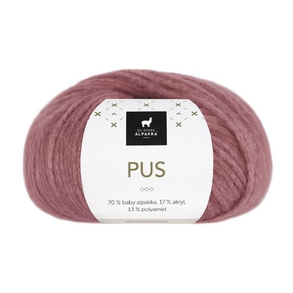 Du Store Alpakka Pus 4048 Viininpunainen