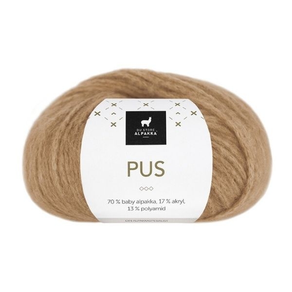 Du Store Alpakka Pus 4049 Karamelli