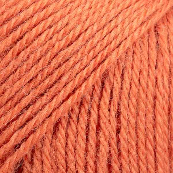 DROPS Alpaca 2915 Hillitty oranssi (Uni Colour)