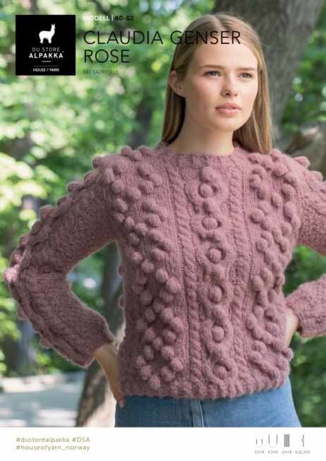 DSA60-02 Claudia Sweater Rose