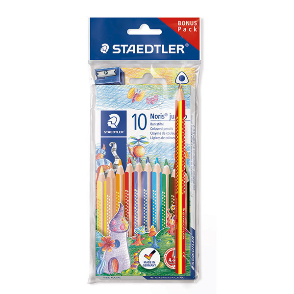STAEDTLER Noris Club jumbo värikynät, 10 kpl