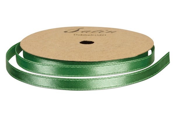Satinbånd 6 mm Lys grøn