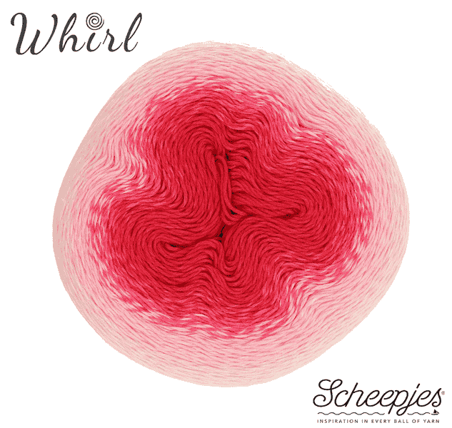 Scheepjes Whirl Ombré 552 Pink to Wink