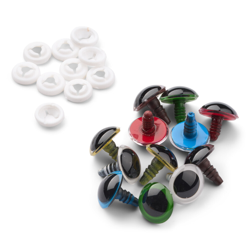 HobbyArts Nallen Silmät Lukolla, Mix, 5 Paria