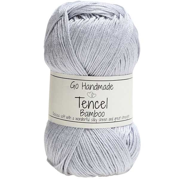 Go Handmade Tencel Bamboo 17384 Lys blå